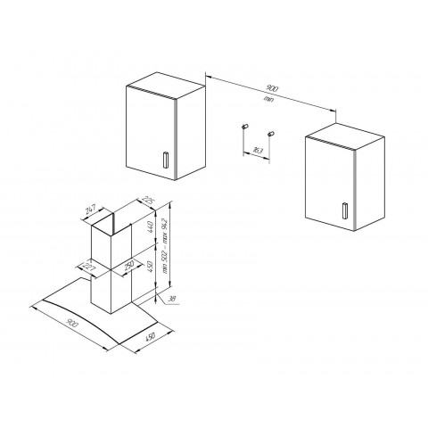 KAMINOX 90 X 4HPB