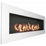 Биокамин Elliot 1800 с белой рамкой (ZeFire) Биокамин Elliot 1800 с белой рамкой (ZeFire)