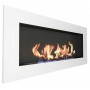 Биокамин Elliot 1500 с белой рамкой (ZeFire)