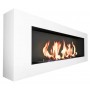 Биокамин Orion 1200 с белой рамкой (ZeFire)