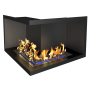 Биокамин Standart для угловой стены 700 (ZeFire)