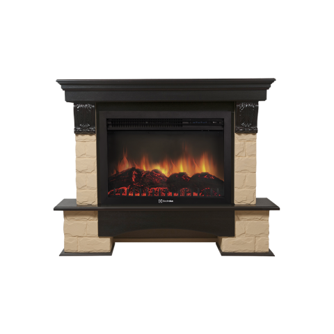 Портал Forte 26/30S камень бежевый, шпон темный дуб