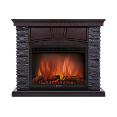 Портал Porto 30U (угловой) камень черный, шпон венге