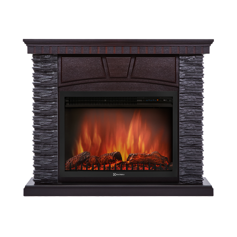 Портал Porto 30U (угловой) камень черный, шпон венге