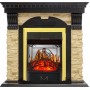 Каминокомплект Dublin - Венге / Сланец с очагом Majestic FX M Brass