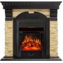 Каминокомплект Dublin - Венге / Сланец с очагом Majestic FX Black