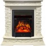 Каминокомплект Luzern - Слоновая кость с очагом Majestic FX Black Каминокомплект Luzern - Слоновая кость с очагом Majestic FX Black