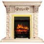 Каминокомплект Luxemburg (каменный) - Сланец/Cлоновая кость с патиной с очагом Fobos FX Brass Каминокомплект Luxemburg (каменный) - Сланец/Cлоновая кость с патиной с очагом Fobos FX Brass