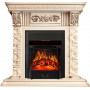 Каминокомплект Luxemburg (каменный) - Сланец/Cлоновая кость с патиной с очагом Majestic FX Black Каминокомплект Luxemburg (каменный) - Сланец/Cлоновая кость с патиной с очагом Majestic FX Black