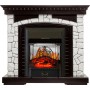 Каминокомплект Glasgow - Венге / Белый с очагом Majestic FX M Black Каминокомплект Glasgow - Венге / Белый с очагом Majestic FX M Black