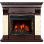 Каминокомплект Denver - Темный дуб с очагом Dioramic 25 LED FX