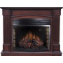 Каминокомплект Boston - Темный дуб с очагом Dioramic 28 LED FX