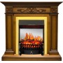 Каминокомплект Verona - Дуб антик с очагом Fobos FX M Brass