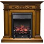 Каминокомплект Verona - Дуб антик с очагом Fobos FX Black