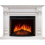 Каминокомплект Edinburg - Слоновая кость с патиной с очагом Dioramic 33 LED FX