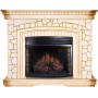 Каминокомплект Glasgow - Слоновая кость с патиной с очагом Dioramic 28 LED FX Каминокомплект Glasgow - Слоновая кость с патиной с очагом Dioramic 28 LED FX