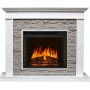 Каминокомплект Basel - Белый / Сланец серый с очагом Vision 23 EF LED FX Каминокомплект Basel - Белый / Сланец серый с очагом Vision 23 EF LED FX