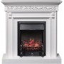 Каминокомплект Valletta - Белый (Ширина 1040 мм) с очагом Fobos FX Black