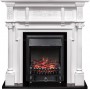 Каминокомплект Oxford - Белый с очагом Fobos FX Black
