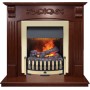 Каминокомплект Sorrento угловой - Орех с очагом Danville Brass FB2