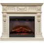 Каминокомплект Corsica - Слоновая кость с патиной с очагом Symphony 26'' DF2608-INT