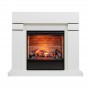 Каминокомплект Lindos - Белый с очагом Engine 56-600 BB Каминокомплект Lindos - Белый с очагом Engine 56-600 BB
