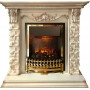 Каминокомплект Adriana - Cлоновая кость с очагом Atherton