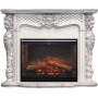 Каминокомплект Castle - Слоновая кость с темной патиной с очагом Symphony 30'' DF3020-INT