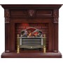 Каминокомплект Sheffield - Темная вишня с очагом Rothesay