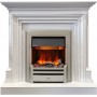 Каминокомплект Bradford - Белый с очагом Chesford