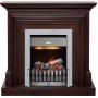 Каминокомплект Bradford - Темный дуб с очагом Danville Chrome FB2