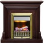 Каминокомплект Bradford - Темный дуб с очагом Danville Antique Brass FB2