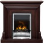 Каминокомплект Bradford - Темный дуб с очагом Flagstaff