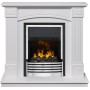 Каминокомплект Boston - Белый (Высота 925см) с очагом Flagstaff Каминокомплект Boston - Белый (Высота 925см) с очагом Flagstaff