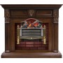 Каминокомплект Sheffield - Темный орех с очагом Rothesay