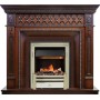Каминокомплект Alexandria - Махагон коричневый антик с очагом Cavendish