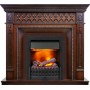 Каминокомплект Alexandria - Махагон коричневый антик с очагом Danville Black FB2