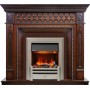 Каминокомплект Alexandria - Махагон коричневый антик с очагом Chesford