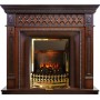 Каминокомплект Alexandria - Махагон коричневый антик с очагом Atherton