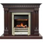 Каминокомплект Dallas - Темный дуб с очагом Cavendish