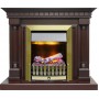 Каминокомплект Dallas - Темный дуб с очагом Danville Antique Brass FB2