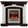 Каминокомплект Glasgow - Венге / Белый с очагом Chesford