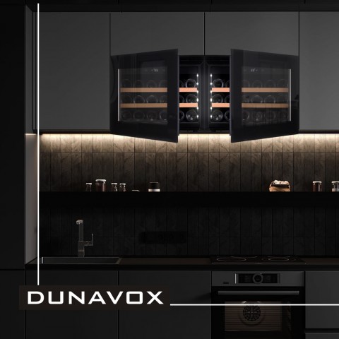 Винный шкаф Dunavox DAVS-18.46B