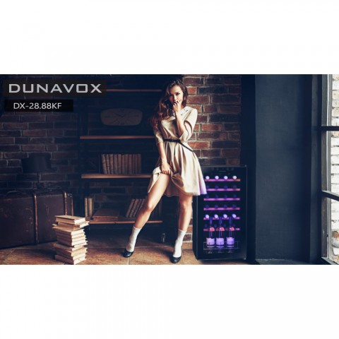 Винный шкаф Dunavox DX-28.88KF