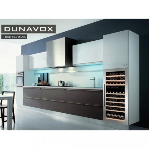 Винный шкаф Dunavox DAB-89.215DSS